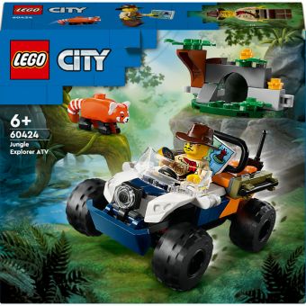 LEGO City - Jungelutforsker med ATV og rød panda 60424
