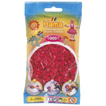 Hama Midi 1000 perler - Vinrød 29