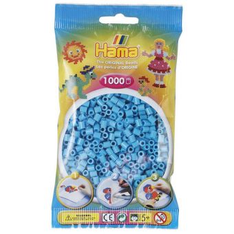 Hama Midi 1000 Perler - Azur Blå 49