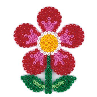 Hama Midi Perlebrett - Blomst