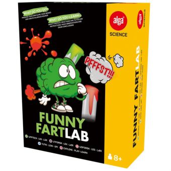 Alga Science Eksperimentsett - Funny Fart Lab