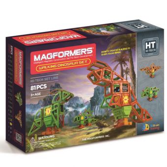 Magformers Walking Dinosaur Set