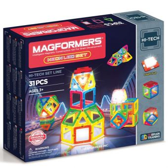 Magformers Neon LED Set 31 deler