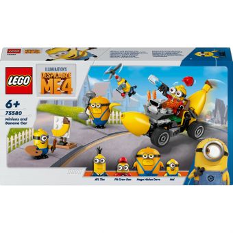 LEGO Despicable Me - Minions og bananbil 75580