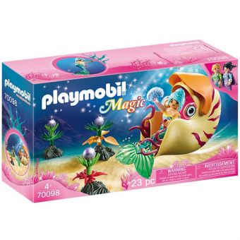 Playmobil Magic - Havfrue med sneglegondol 70098