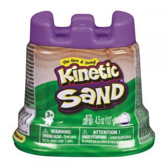 Kinetic Sand Lekesand Sandslott 127gram - Grønn