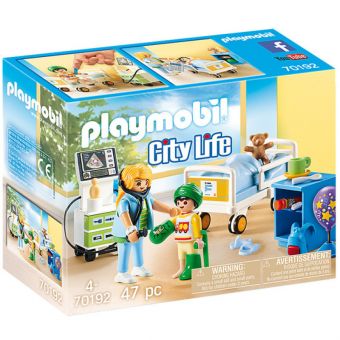 Playmobil City Life - Barnerom på sykehuset 70192