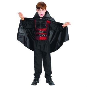 Drakula kostyme 7-8 år (120-130 cm)
