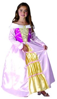 Prinsessekjole kostyme 9-10 år (130-140 cm)