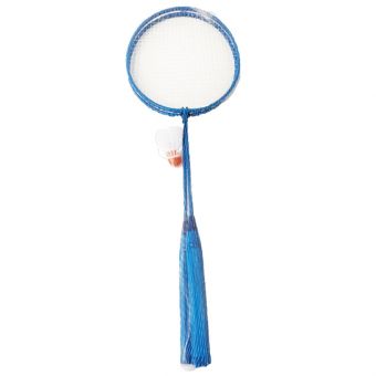Badmintonsett m/ 2 racketer og fjærball