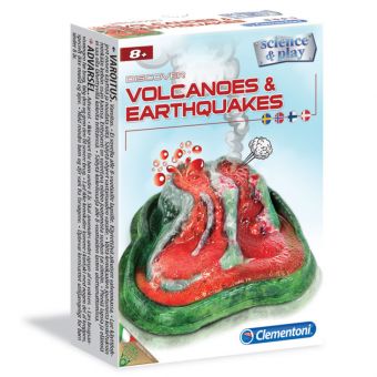 Clementoni Eksperiment - Oppdag Vulkaner og Jordskjelv