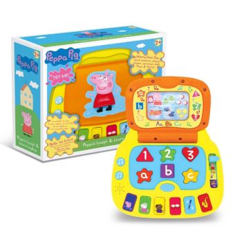 Peppa Gris Laugh and Learn laptop fra 2 år Norsk tale