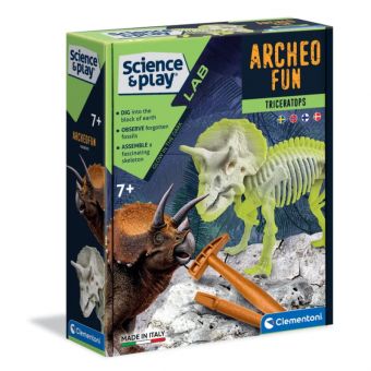 Clementoni Science & Fun ArcheoFun - Triceratops