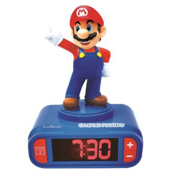 Lexibook Digital Vekkerklokke m/ lyd - Super Mario
