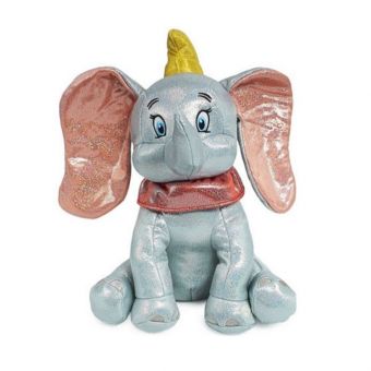 Disney 100år Glitter Plysjbamse 30cm - Dumbo