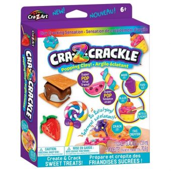 CraZArt Cra-Z-Crackle Sensorisk Poppende Leire - Sweet Treats
