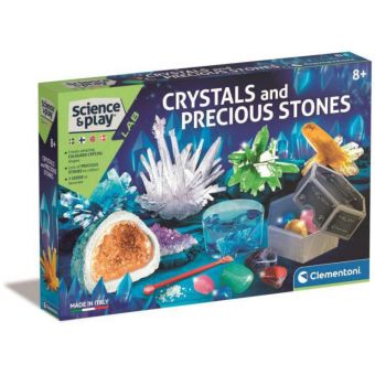 Clementoni Eksperiment - Krystaller og Edelstener