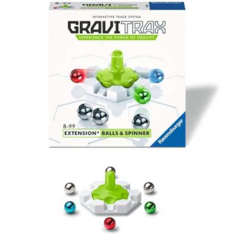 GraviTrax Utvidelse - Klinkekuler og Spinner