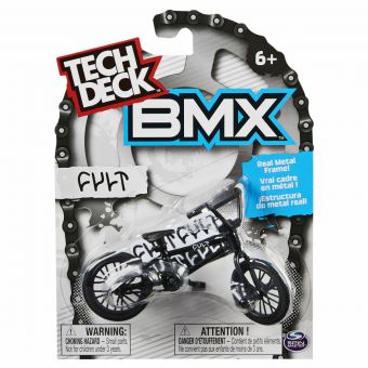 Tech Deck BMX - Svart Cult Sykkel