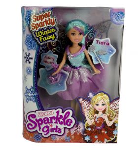 Sparkle Girlz Winter Fairy - Turkis/Lilla