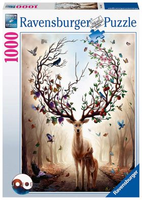 Ravensburger Puslespill 1000 Brikker - Fantasy Deer