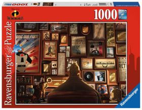Ravensburger Puslespil 1000 Brikker - Disney Pixar: De utrolige
