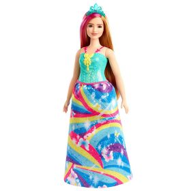 Barbie Dreamtopia Prinsesse - Dukke med blondt hår og blå kjole