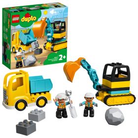 LEGO Duplo - Lastebil og beltegravemaskin 10931