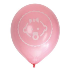 Ballong 8-pakning - Baby Jente