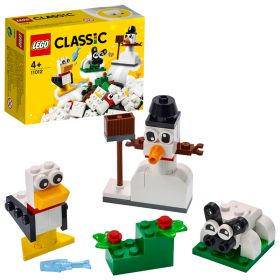 LEGO Classic - Kreativitet med hvite klosser 11012