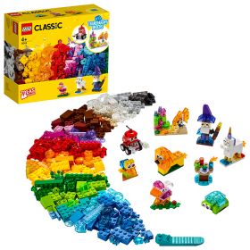 LEGO Classic - Kreativitet med gjennomsiktige klosser 11013