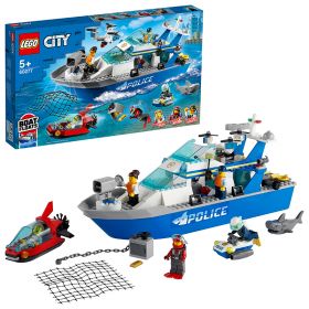 LEGO City - Politiets patruljebåt 60277