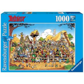 Ravensburger Puslespill 1000 Brikker - Asterix og Obelix Familieportrett