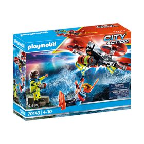 Playmobil City Action - Havsnød: Redning av dykker med redningsdrone 70143