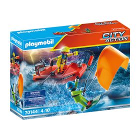 Playmobil City Action - Havsnød: Redning av kitesurfer med båt 70144