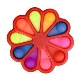 Push Pop Fidget - Rød Blomst