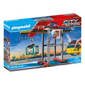 Playmobil City Action - Fraktekran med container 70770