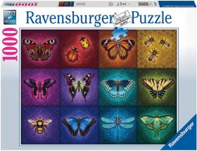 Ravensburger Puslespill 1000 Brikker - Beautiful Winged Things 