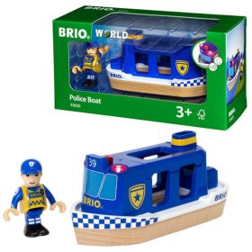 BRIO World Politibåt 33820