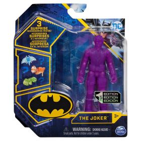 DC Comics Batman Figure 10cm - The Joker (gjennomsiktig)