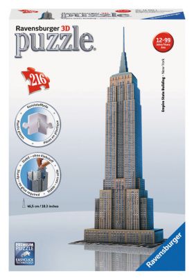 Ravensburger 3D puslespill 216 Brikker - Empire State Building