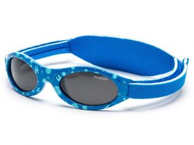 Kiddus Babysolbriller - Blå med verdensrommet