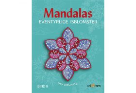 Mandalas malebok- Isblomster 2