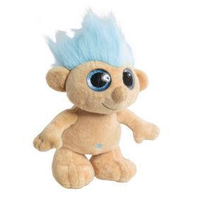 Molli Toys Plysjbamse - Troll 22 cm blå