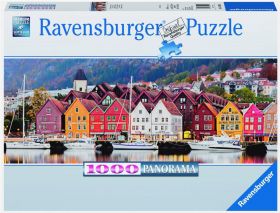 Ravensburger Puslespill 1000 Brikker - Bergen Panorama