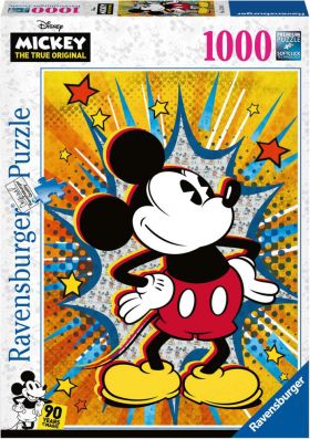 Ravensburger Puslespill 1000 Brikker - Disney Retro Mickey