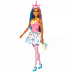 Barbie Dreamtopia - Rosa Enhjørningsdukke