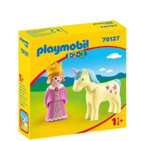 Playmobil 123 - Prinsesse med enhjørning 70127
