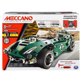 Meccano 5 Modeller i 1 - Grønn Bil
