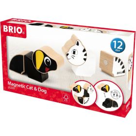 BRIO Hund og Katt med magnet 30269